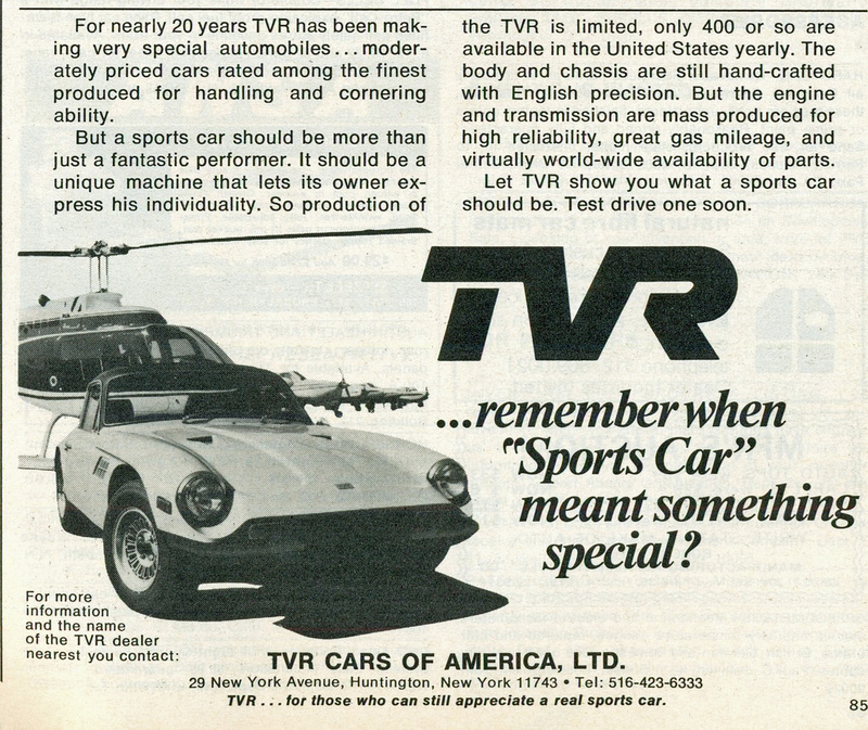 Illustration for article titled TVR's New Boss Plans To Make Scary Sports Cars And Maybe A Fast SUV